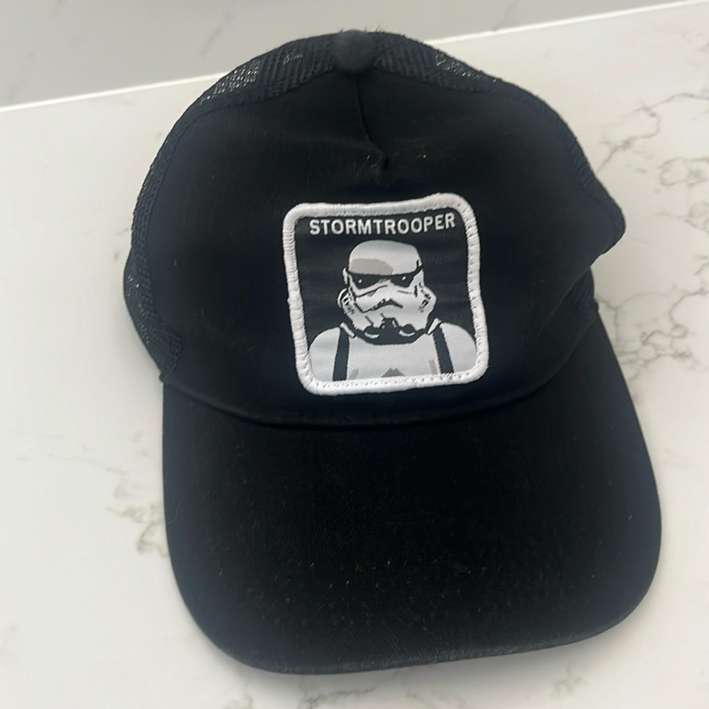 Stormtrooper black Trucker hat
